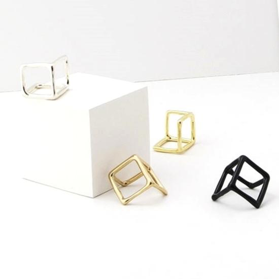  제인 다렌스부르그 반지 제인 다렌스버그 하프 큐브 링 - JANE DARENSBOURG