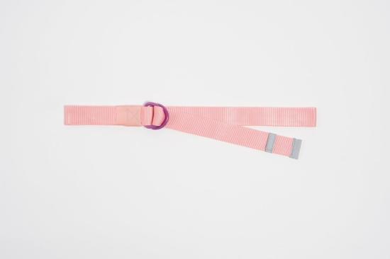  더 셀렉트 키링 셀렉트 더블 디 벨트 핑크