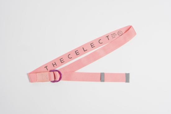  더 셀렉트 키링 셀렉트 더블 디 벨트 핑크 - THE CELECT