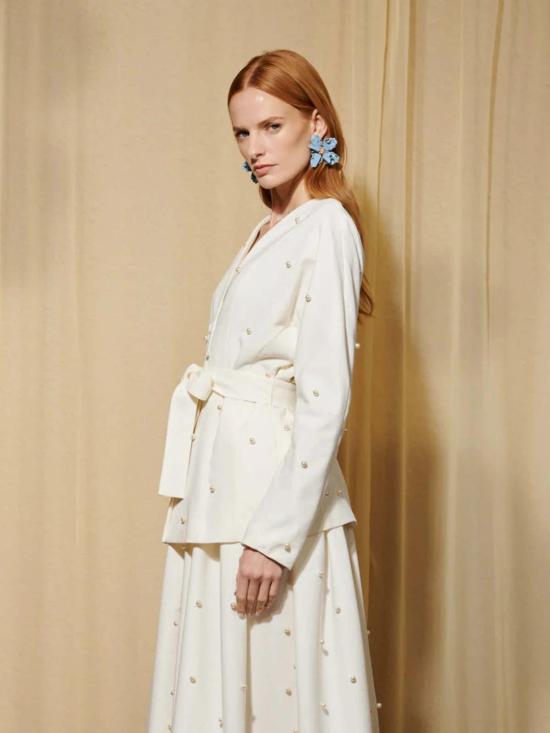  시스터 제인 수트 자켓 레이 데이즈 펄 재킷 펄 아이보리 - SISTER JANE