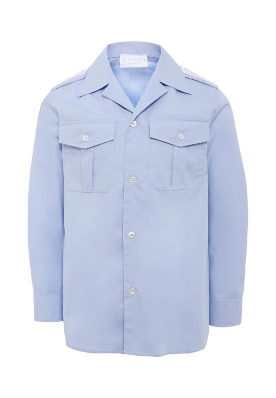  [키즈] 구찌 셔츠 아동용 셔츠 (연한 파란색)