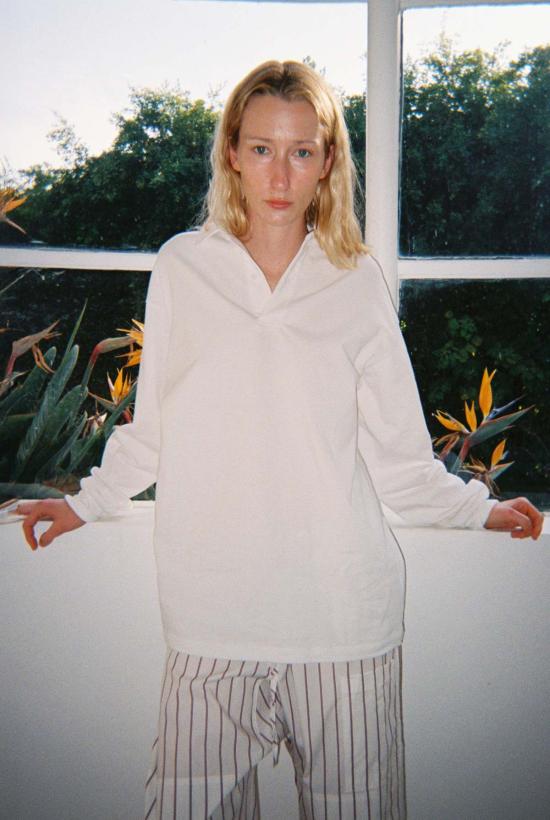  질 로드리게즈 셔츠 길 로드리게스 로렌 칼라 셔츠 - GIL RODRIGUEZ