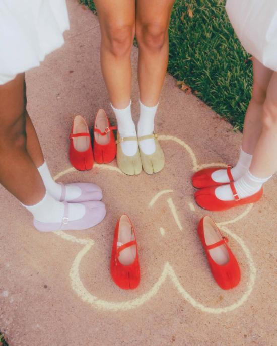  메리 로 힐/펌프스 메리로타비스 메리제인 체리/말차/타로