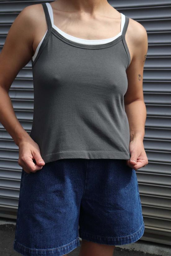  르 본 숍 캐미솔 르 봉샵 오가닉 코튼 다나 카미 - Le Bon Shoppe