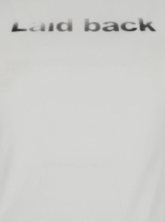  로우클래식 블라우스 로우컷 클래식 릴백 슬리브리스 탑 화이트 - LOW CLASSIC