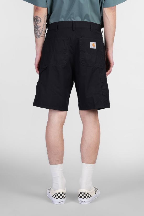  칼하트 숏팬츠 카하트 더블 니 쇼츠 블랙 - CARHARTT