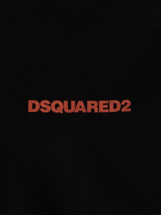  디스퀘어드2 반팔 티셔츠 Dsquared2 D2 플레임 드롭 티셔츠 멀티컬러 - DSQUARED2