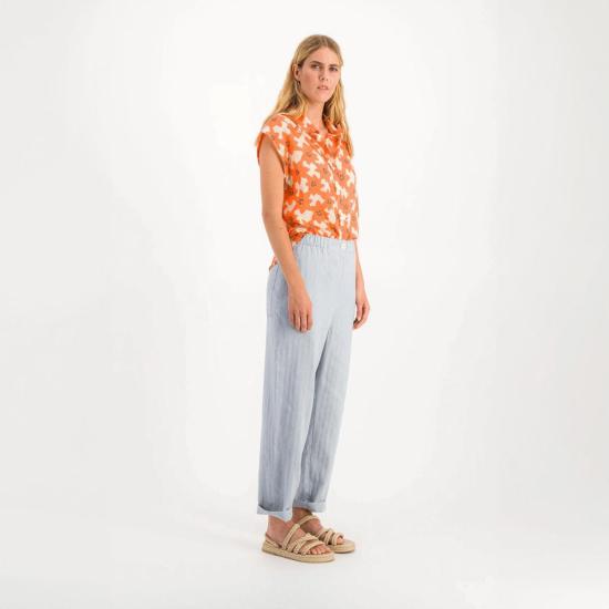  Chloe Stora 블라우스 지부티  오렌지 에투알 - OTHER BRANDS