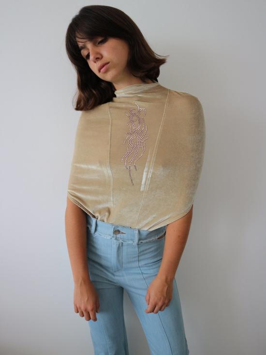  Barragán 블라우스 Velvet Tribal Onesie 베이지