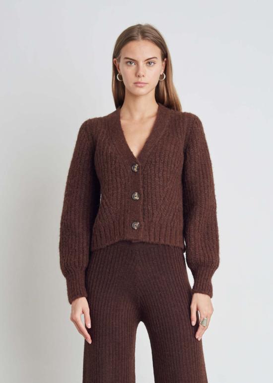  일레븐 식스 가디건 사라 카디건 코코아 - ELEVEN SIX