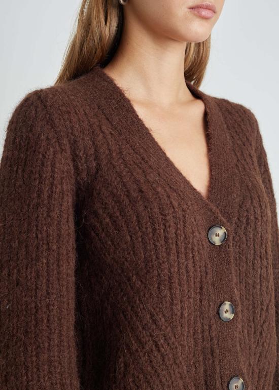  일레븐 식스 가디건 사라 카디건 코코아 - ELEVEN SIX