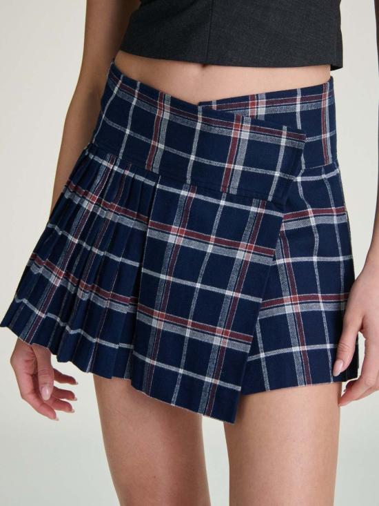  Sullivan 숏 스커트 설리반 브리트니 스커트 멀티 체크 - OTHER BRANDS