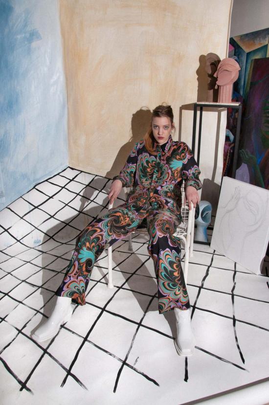  Untitled in Motion 블라우스 무제 In Motion Manifest Top Morpha - UNTITLED IN MOTION
