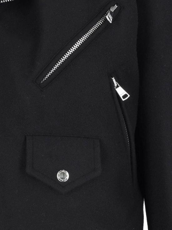  발망 자켓 바이커 재킷 느와르 - BALMAIN