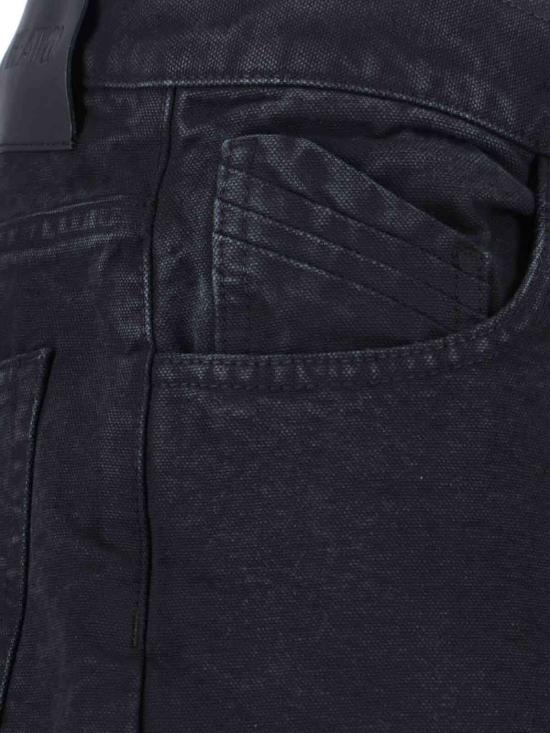  디 아티코 데님 팬츠 아티코 컷아웃 진 블랙 - THE ATTICO