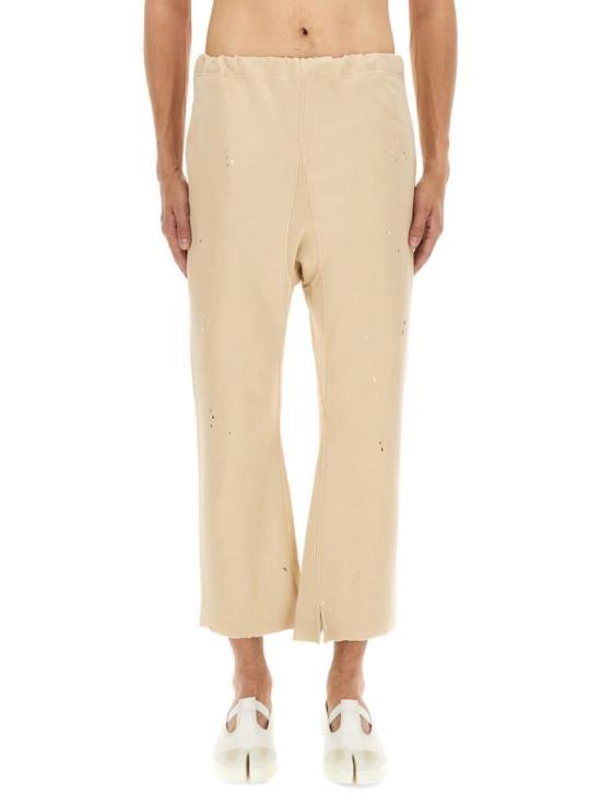  마르지엘라 스트레이트 팬츠 메종  코튼  베이지 - MAISON MARGIELA