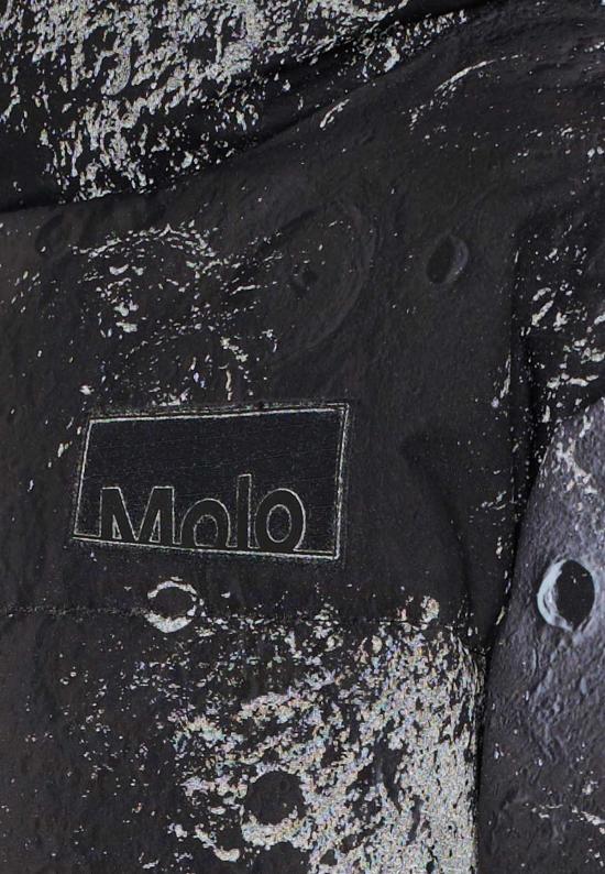  [키즈] 몰로 자켓 키즈 블랙 다운 재킷 (우주 프린트) 재킷 블랙 - MOLO