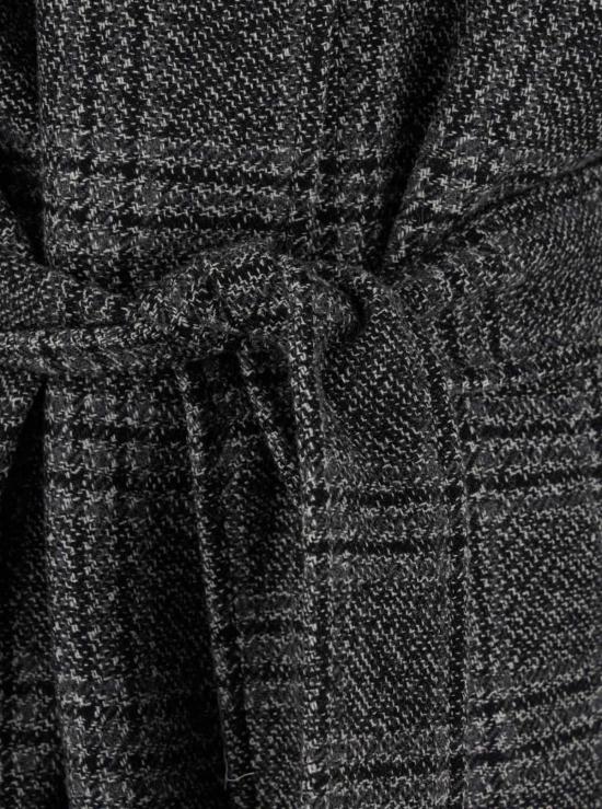  발렌시아가 코트 체크 롱 - BALENCIAGA