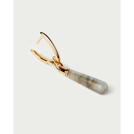  피디파올라 목걸이/팬던트 Pdpaola 라브라도라이트 대형 드롭 펜던트 골드/라브라도라이트 - PD PAOLA