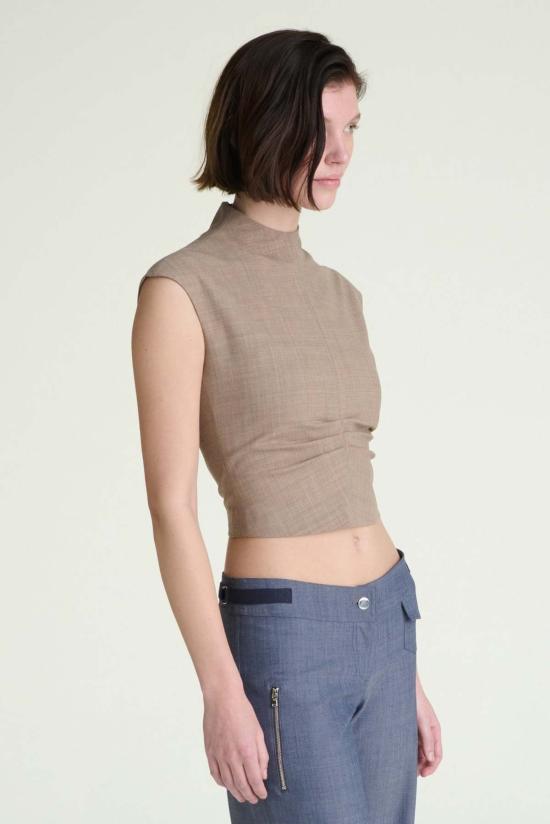  설리번 블라우스 설리반 로렌 모크넥 폰 - SULLIVAN