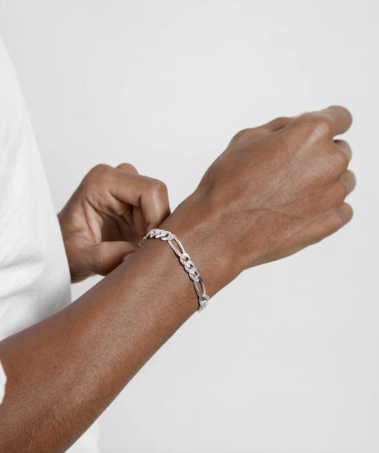  울프 시러스 바디 주얼리 울프 서커스 미셸 체인 팔찌 실버