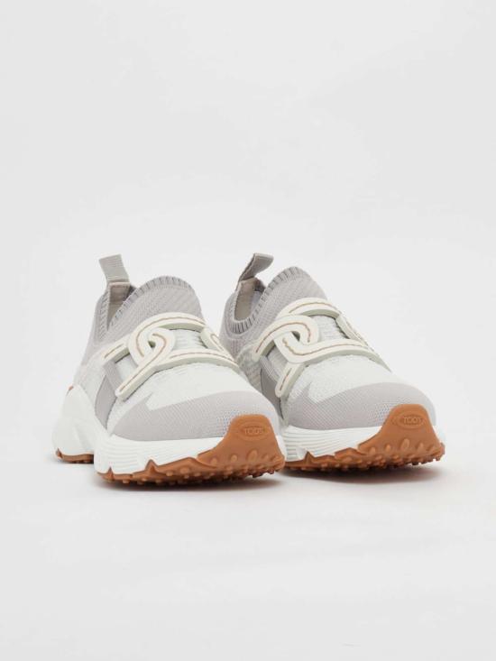  토즈 스니커즈 체인 디테일 슬립온  그리지오/비앙코 - TODS