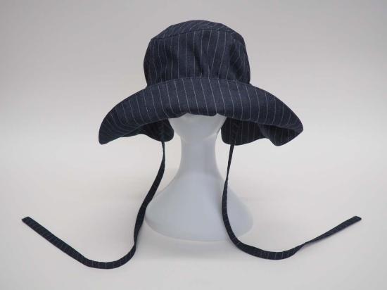  클라이드 모자 포르자  인디고 데님 핀스트라이프 - CLYDE