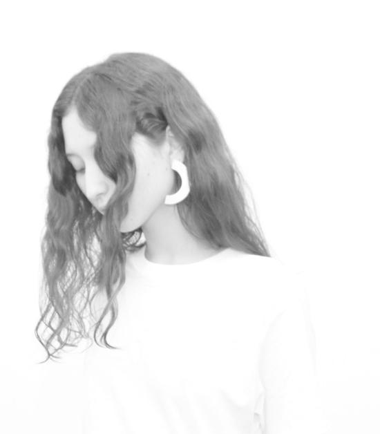  레이어스 이어링 대형 달 모양 귀걸이 (위상) + 실버 귀걸이 - LLAYERS