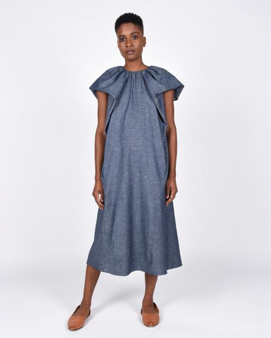  아뜰리에 델핀 롱 원피스 아틀리에 델핀 카시에 드레스 토메콘 스트라이프