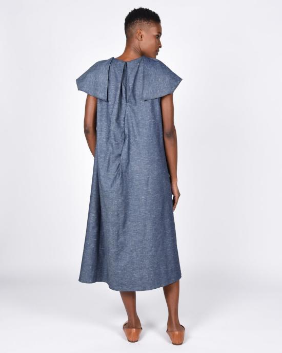  아뜰리에 델핀 롱 원피스 아틀리에 델핀 카시에 드레스 토메콘 스트라이프 - ATELIER DELPHINE