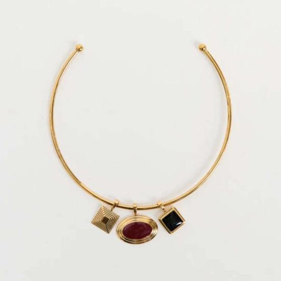  헤븐 메이헴 목걸이/팬던트 솔렌 초커 참 번들 목걸이