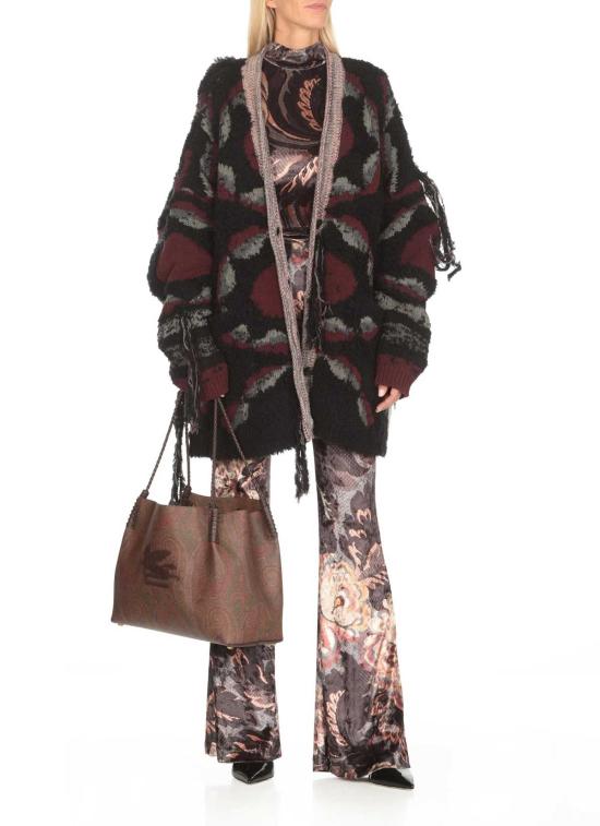  에트로 가디건 울 블렌드 오버사이즈  멀티 컬러 - ETRO