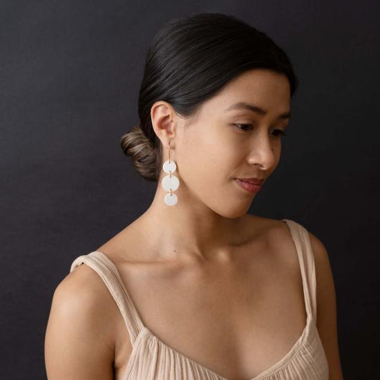  마디디 컬렉티브 이어링 마딜리 콜렉티브 트리플 서클 - MAADILI COLLECTIVE