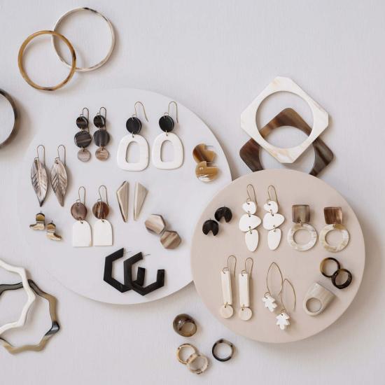  마디디 컬렉티브 이어링 마딜리 콜렉티브 트리플 서클 - MAADILI COLLECTIVE