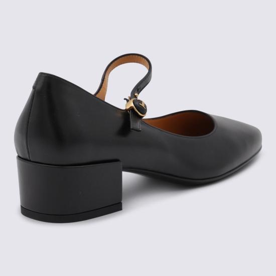  토즈 힐/펌프스 가죽 펌프스 블랙 - TODS