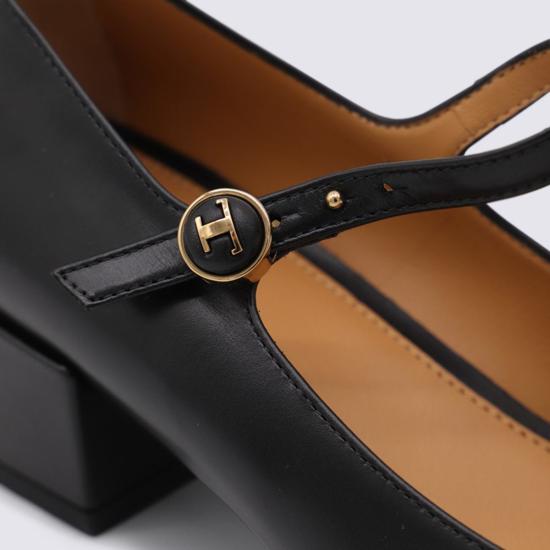  토즈 힐/펌프스 가죽 펌프스 블랙 - TODS