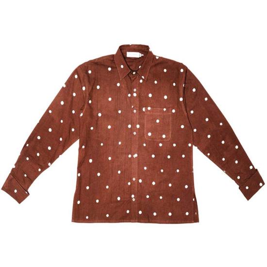  Post-Imperial 긴팔 셔츠 포스트 임페리얼 아자  브라운/본