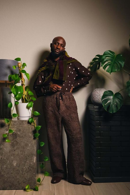  Post-Imperial 긴팔 셔츠 포스트 임페리얼 아자  브라운/본 - OTHER BRANDS