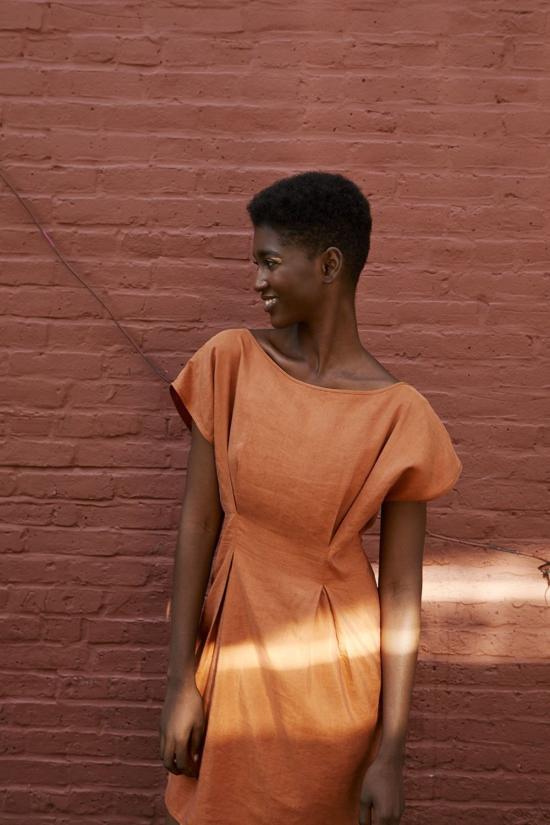  에이치 프레드릭손 숏 원피스 H. 프레드릭손 플리츠 드레스 - H FREDRIKSSON