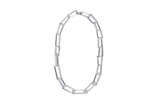  제인 다렌스부르그 목걸이/팬던트 제인 다렌스버그 직사각형 체인 투명