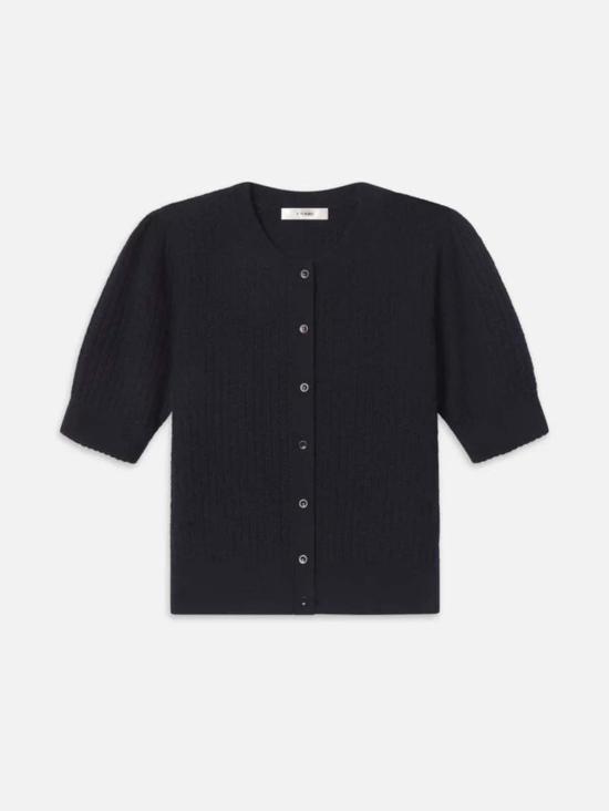  프레임 가디건 더 체인 포인트엘 카디건 네이비 - FRAME