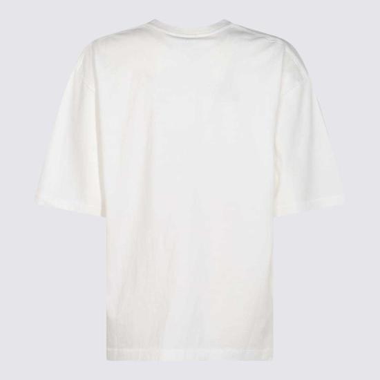  애니빙 반팔 티셔츠 아니네 빙 코튼 티셔츠 베이지 - ANINE BING