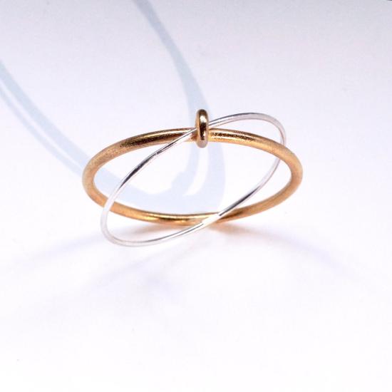  메탈렙시스 프로젝트 커프스 링크/타이 홀더 바이너리 뱅글 - METALEPSIS PROJECTS