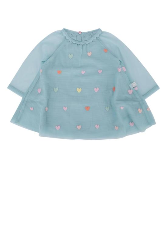  [키즈] 스텔라 맥카트니 원피스 스텔라 매카트니 키즈 우븐 드레스 그리지오멀티컬러