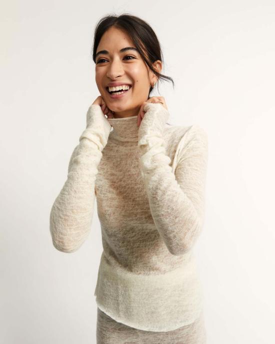  LWN 터틀넥 Lwn Willow Top Ecru - OTHER BRANDS