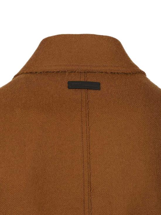  아미 트렌치 코트 알렉상드르 마티우시 벨티드 레인코트 브라운 - AMI