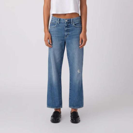  아모 데님 데님 팬츠 빌리 진 웜스