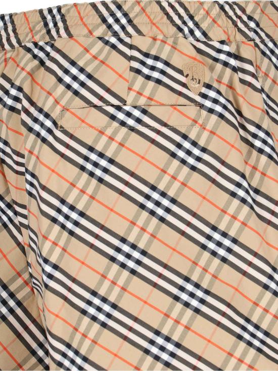  버버리 숏팬츠 체크 쇼츠 베이지 - BURBERRY