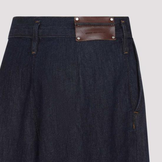  드리스 반 노튼 데님 팬츠 Dries Van Noten 팜플로나 진 인디고 - DRIES VAN NOTEN
