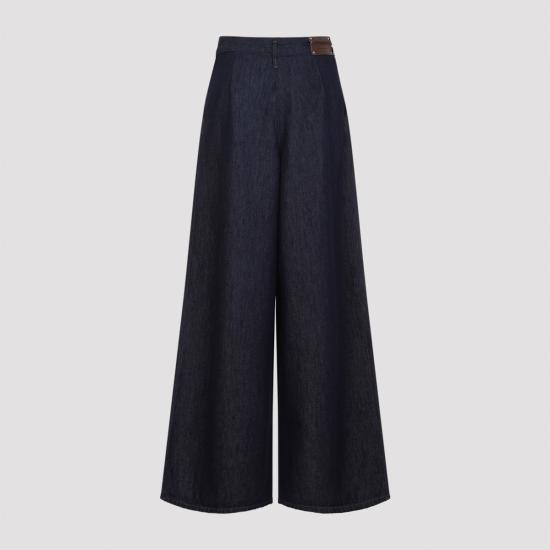  드리스 반 노튼 데님 팬츠 Dries Van Noten 팜플로나 진 인디고 - DRIES VAN NOTEN